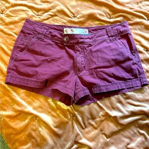 Mossimo Supply Co. Chino Shorts Lowest Rise 90s 100% Cotton Vintage Preppy